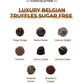 Andy Anand Sugar-Free Belgian Chocolate Truffles, 24 pc, 60% Cacao – Espresso, Hazelnut, Strawberry, Coconut, Cherry & Orange, Keto Gift