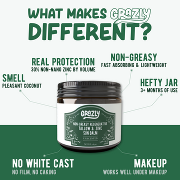 Regenerative Tallow & Zinc Sun Balm