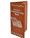 American Flag Souvenir Penny Collecting Book Red, 1 Each