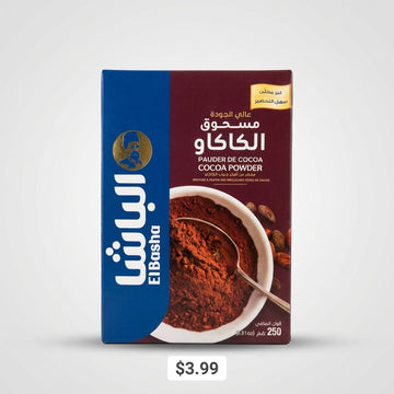 ElBasha Cocoa Powder 250g (8.81oz) - Unsweetened Premium Quality