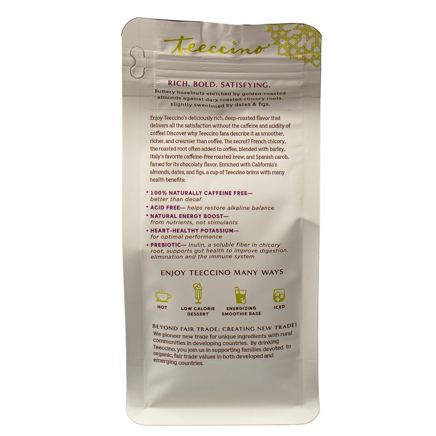 Hazelnut Chicory Herbal Coffee