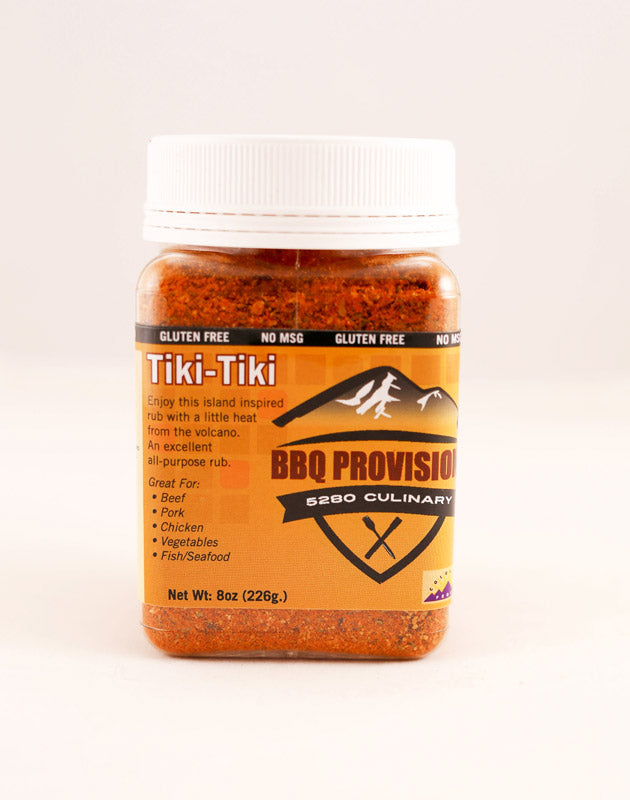 Bbq Rub Tiki Tiki 8Oz (Pack Of 1)