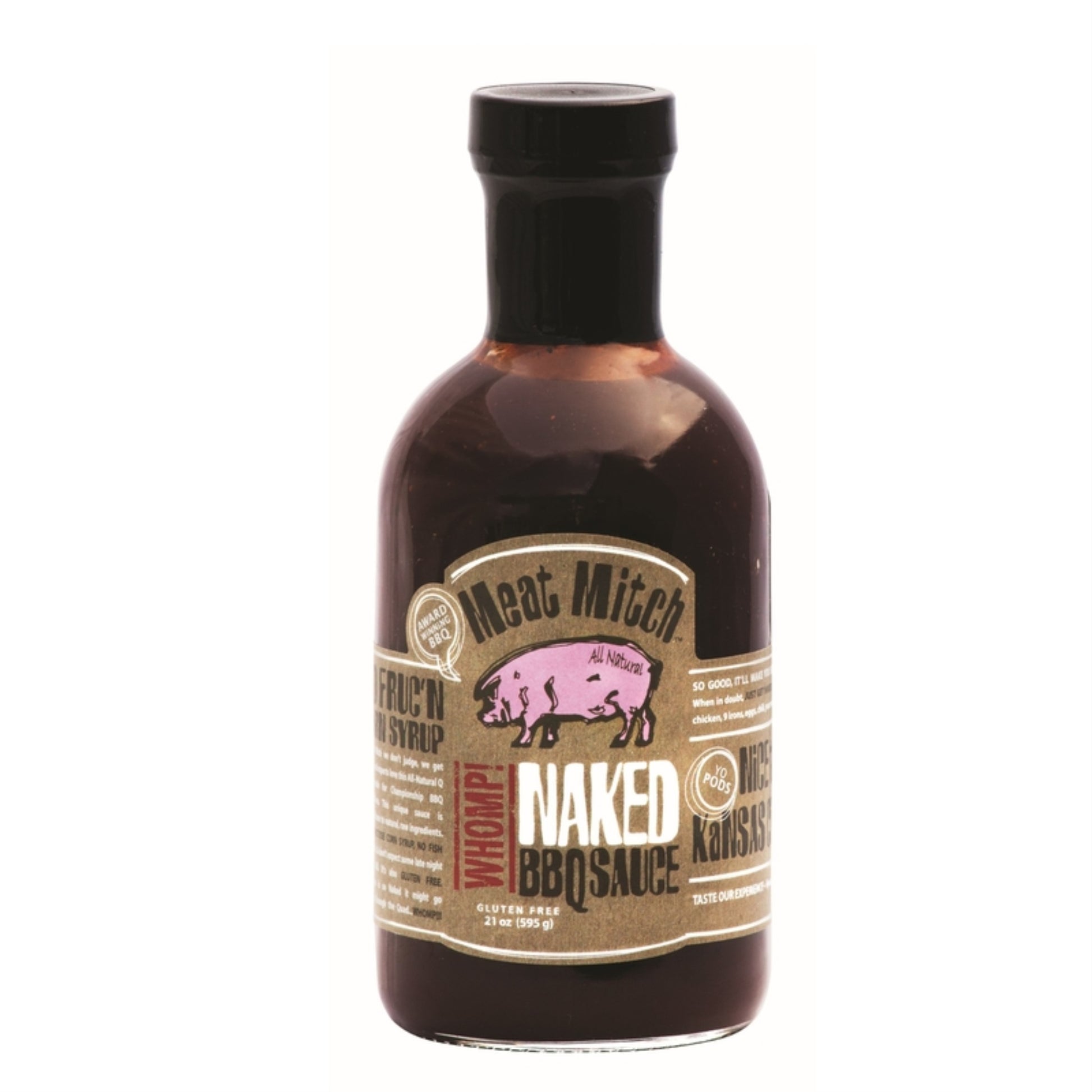 Bbq Sauce Nkd Whomp 21Oz (Pack Of 6)