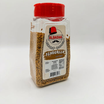 AlBasha Fenugreek Seeds - Premium Whole Spice for Cooking & Brewing