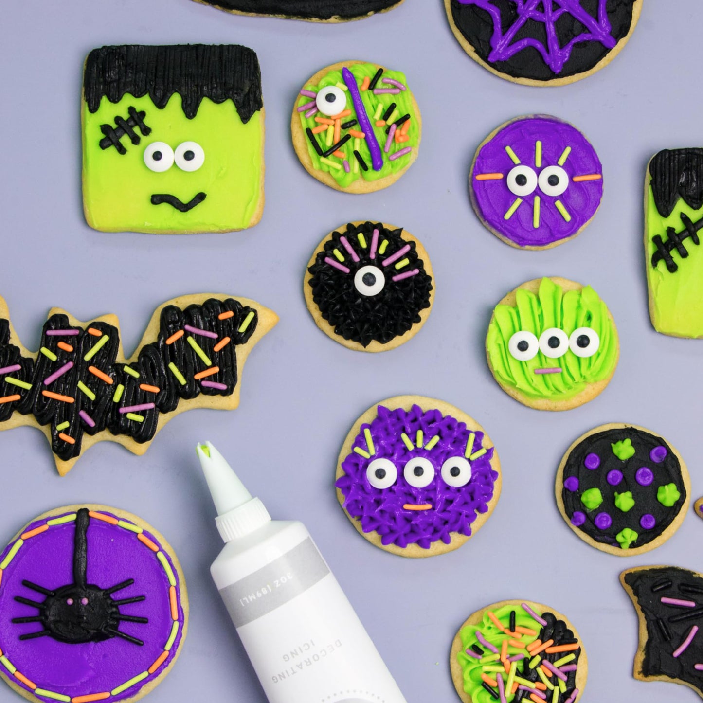 Sweets Indeed Halloween Sprinkles, 10 oz Edible Eyes Mix, Candy Eyeballs for Cake Decorations, Baking, Cupcakes - Monster Mash