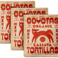 Coyotas - Organic Cassava Tortillas - Grain-Free, Gluten-Free, Non-GMO, Vegan, Paleo, Small 4 Inch - 12 Tortillas Per Pack (3 Pa