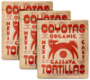 Coyotas - Organic Cassava Tortillas - Grain-Free, Gluten-Free, Non-GMO, Vegan, Paleo, Small 4 Inch - 12 Tortillas Per Pack (3 Pa