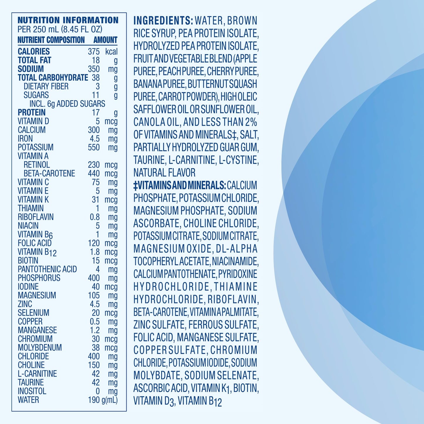 Compleat Original 250mL, Plant-Based Nutritionally Complete Tube Feeding Formula, Fruit Medley Flavor, 24 Pack