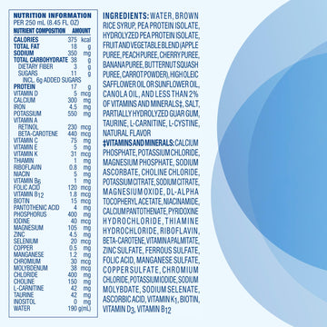 Compleat Original 250mL, Plant-Based Nutritionally Complete Tube Feeding Formula, Fruit Medley Flavor, 24 Pack