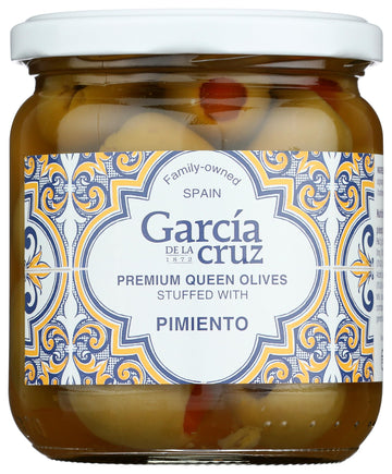 Garcia De La Cruz Pimiento Stuffed Olives, 14 Oz