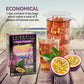 China Mist Iced Tea - Primo Passion Black Tea Infusion - Refreshing And Delicious - Each Tea Bag Yields 1/2 Gallon - 4 Bags.