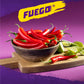 Takis Fuego Hot Nuts, Extreme Spicy Double-Crunch Peanuts, 15.02 oz Resealable Bag, Hot Chili Pepper & Lime Flavored