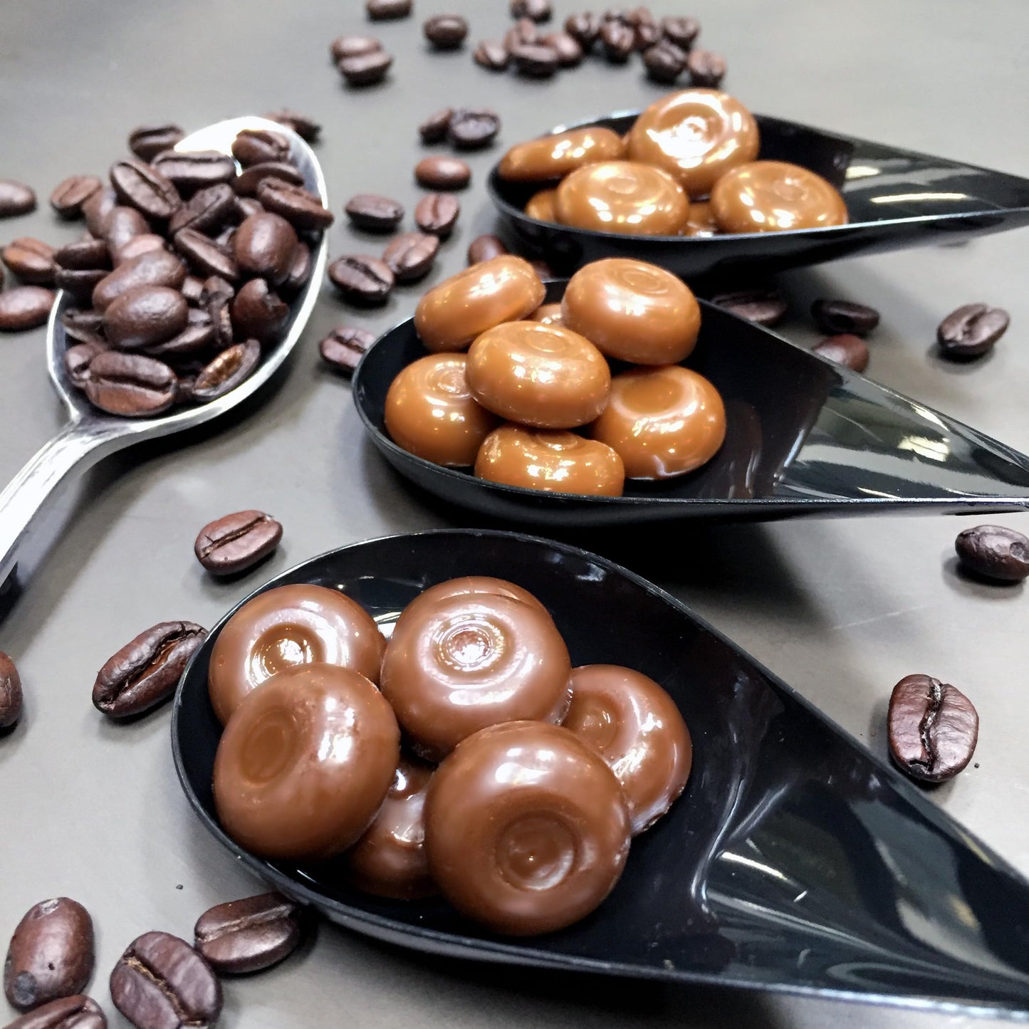 Balis Best Espresso Candy, Individually Wrapped, 1 Pound Jar, Made with Real Sumatran Coffee, Brown