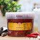 Calabrian Chili Peppers, Whole, In Oil, Bulk Foodservice Tub, 98 Oz, All Natural, Non-Gmo, Product Of Italy