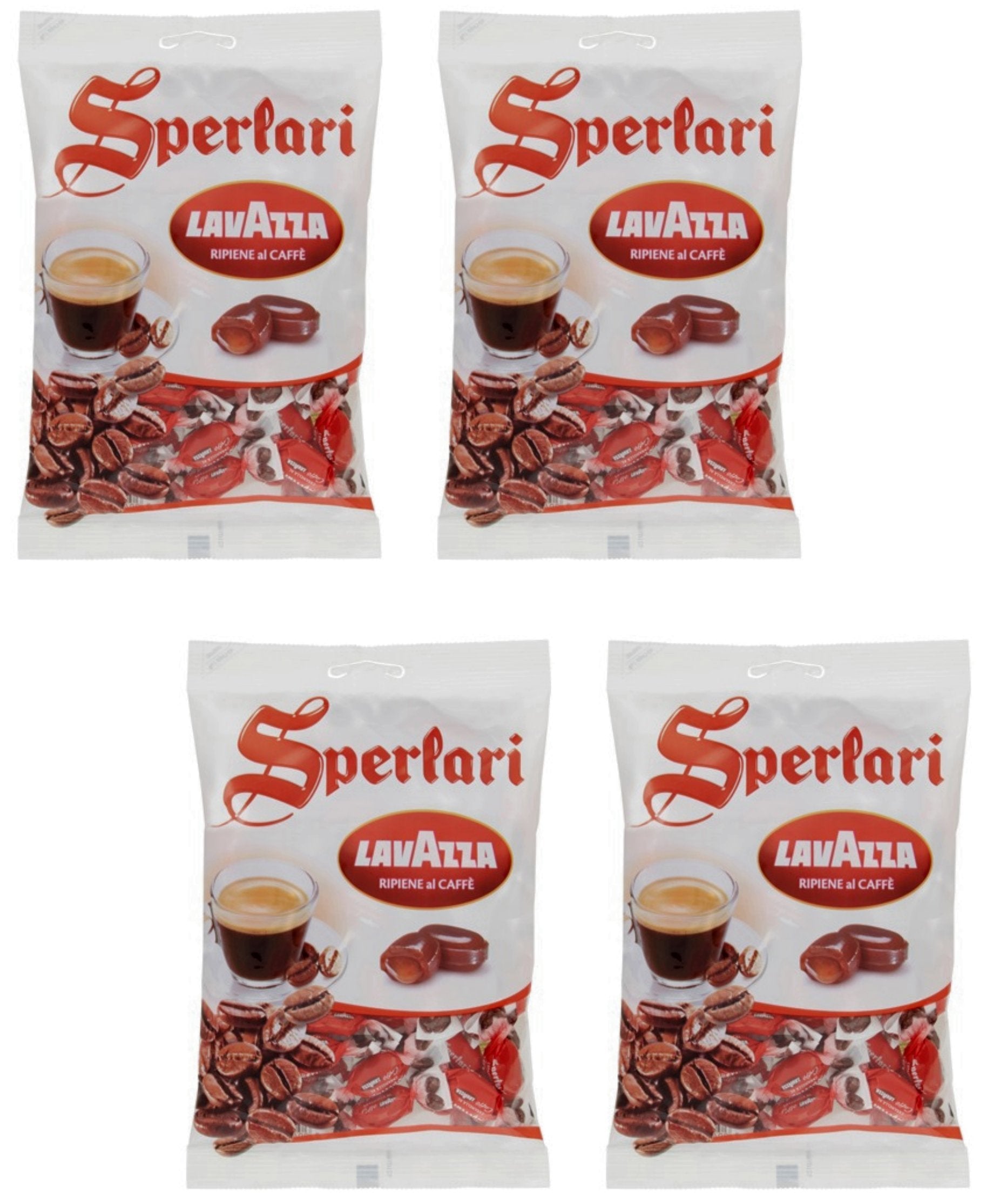 Sperlari: Cofee Candies 6.17 Ounce Package Each Pack of 4 [ Italian Import ]