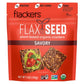 Flackers Organic Savory Flaxseed Crackers, Gluten Free, Vegan, Keto, 5oz, 6-Pack