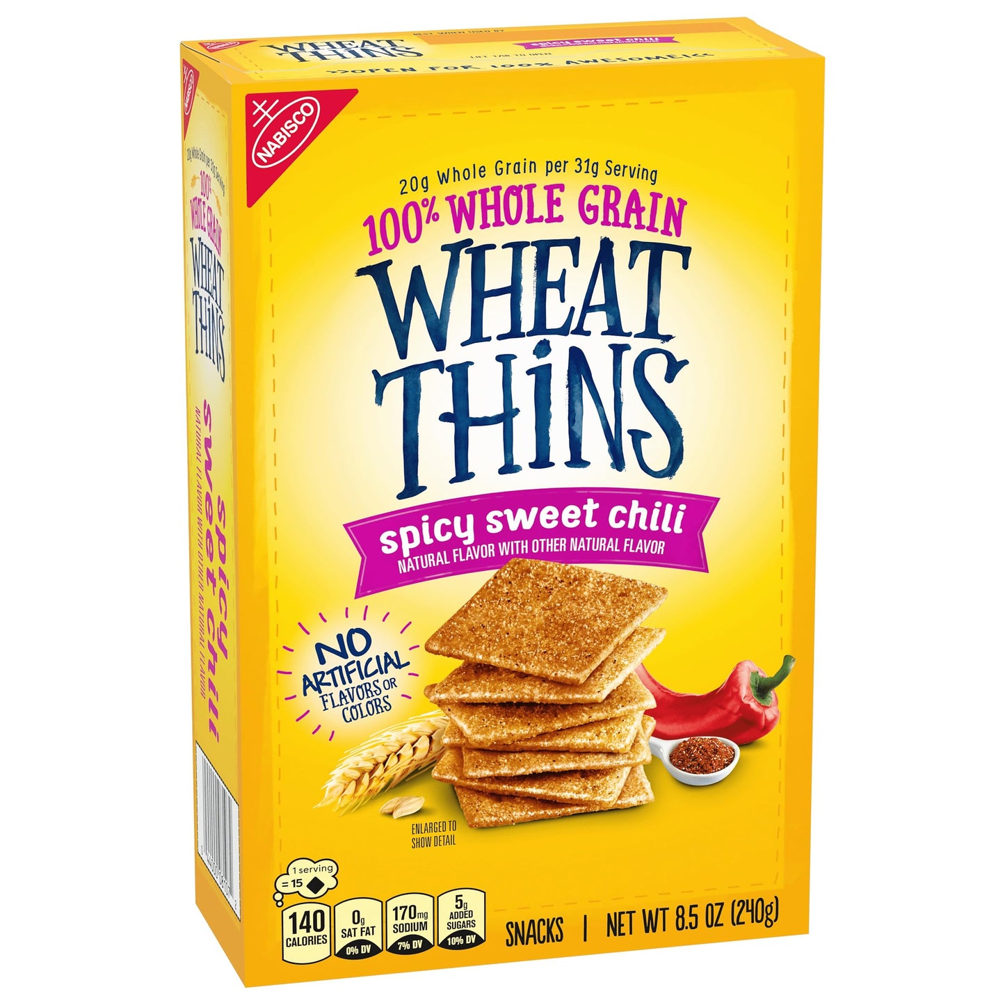Wheat Thins Spicy Sweet Chili Snacks  Whole Grain Wheat ers  Snack ers  8.5 oz