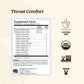 Yogi Tea Throat Comfort Herbal Tea - 96 Organic Tea Bags (6 Pack) - Caffeine Free - Wild Cherry Bark, Licorice Root, Ginger - Yellow