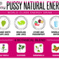 Pussy Natural Energy Drink (250ml - Pack of 6)