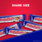 Baby Ruth, Chocolatey, Peanut, Caramel, Nougat, Share Size Individually Wrapped Candy Bars, 3.3 Oz Each, Bulk 18 Pack