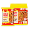 Maggi Chinese Spicy Garlic Noodles  Instant Ramen Noodles  3 Min  Vegetarian  Halal  Kosher  4-Pack