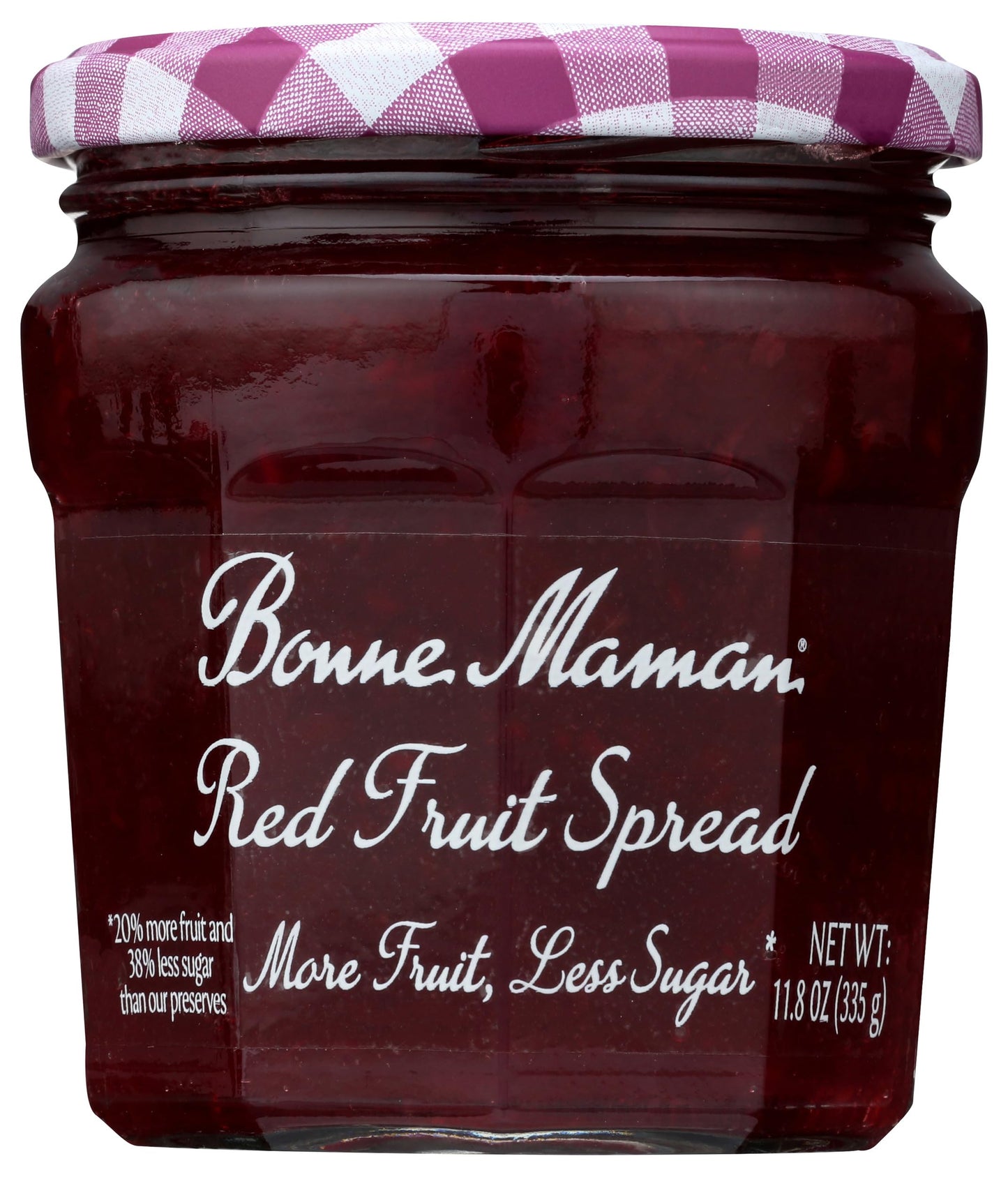 Bonne Maman More Fruit, Less Sugar Red Fruit Spread, 11.8 Oz