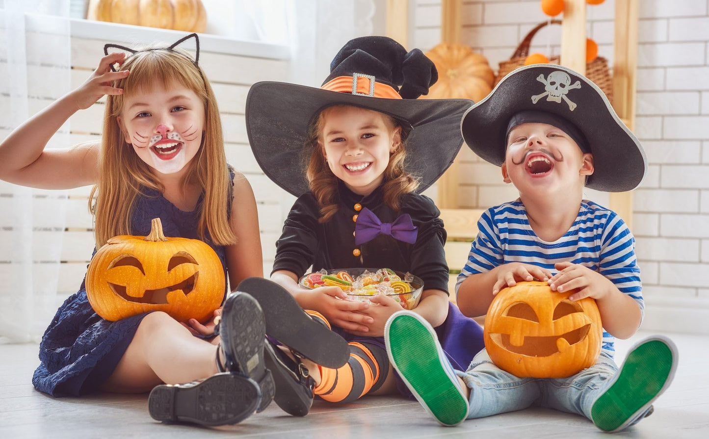 Halloween Candy Pumpkin Bucket Gift (50Ct) Snacks Box Basket Candies Kids Children Mature-Themeds Cookies Food Variety Pack Bundle Mixed Bulk Sampler Girls Boys Guys Men Women Boyfriend Girlfriend College Student