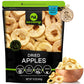 NUT CRAVINGS Dry Fruits - Dried Apple Rings Slices, No Sugar Added - Chewy Soft Texture (16oz - 1 LB) Packed Fresh in Resealable