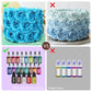 Vividye Food Coloring Set - 42 Vibrant Colors for Baking & Crafts - 0.25 Fl Oz Bottles