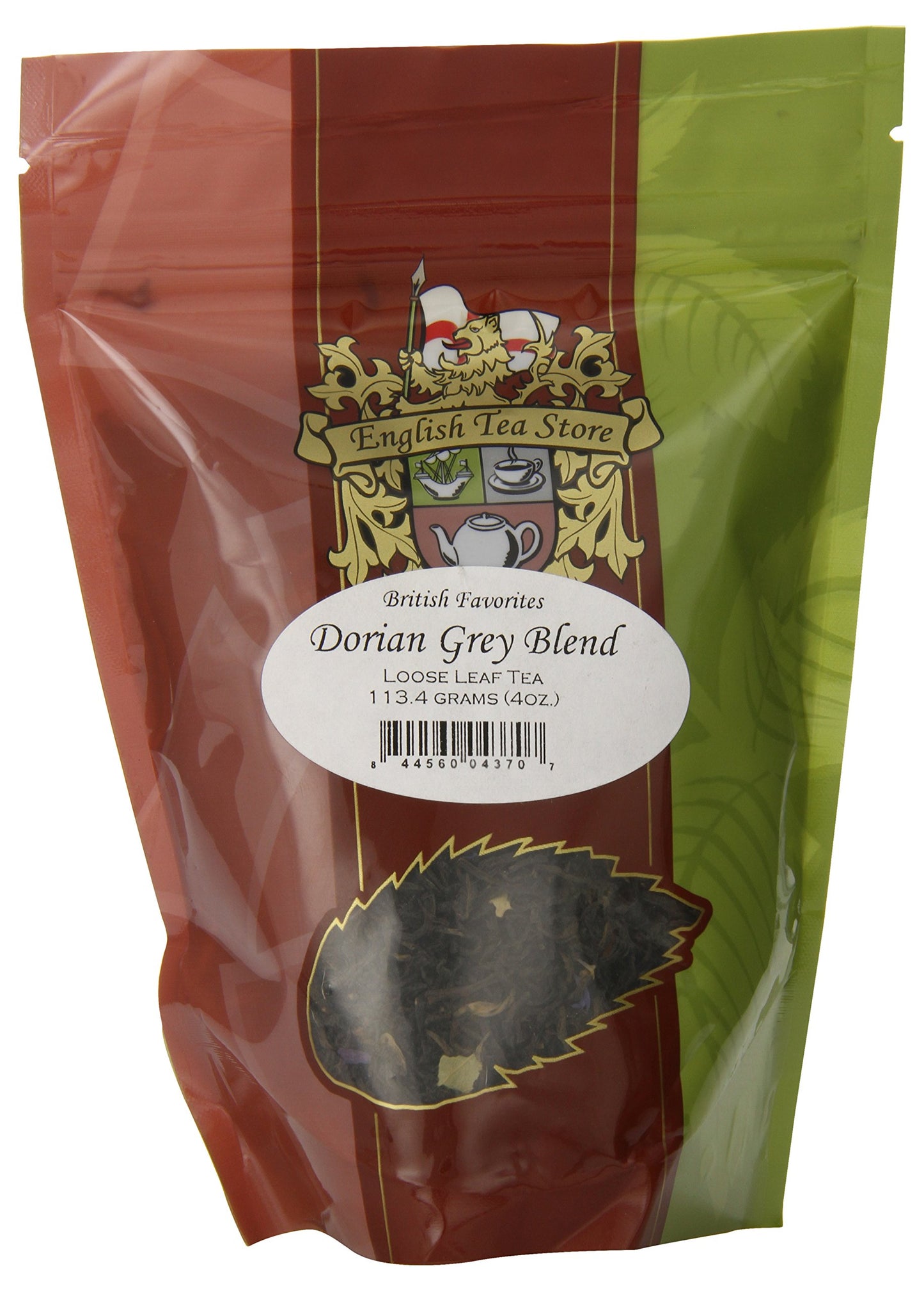 English Tea Store Loose Leaf, Dorian Grey Blend Tea, 4 Ounce