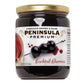 PENINSULA PREMIUM Cocktail Cherries - Gourmet, Sweet-Tart Flavor, 20 Oz, Deep Burgundy-Red, Silky Smooth Syrup