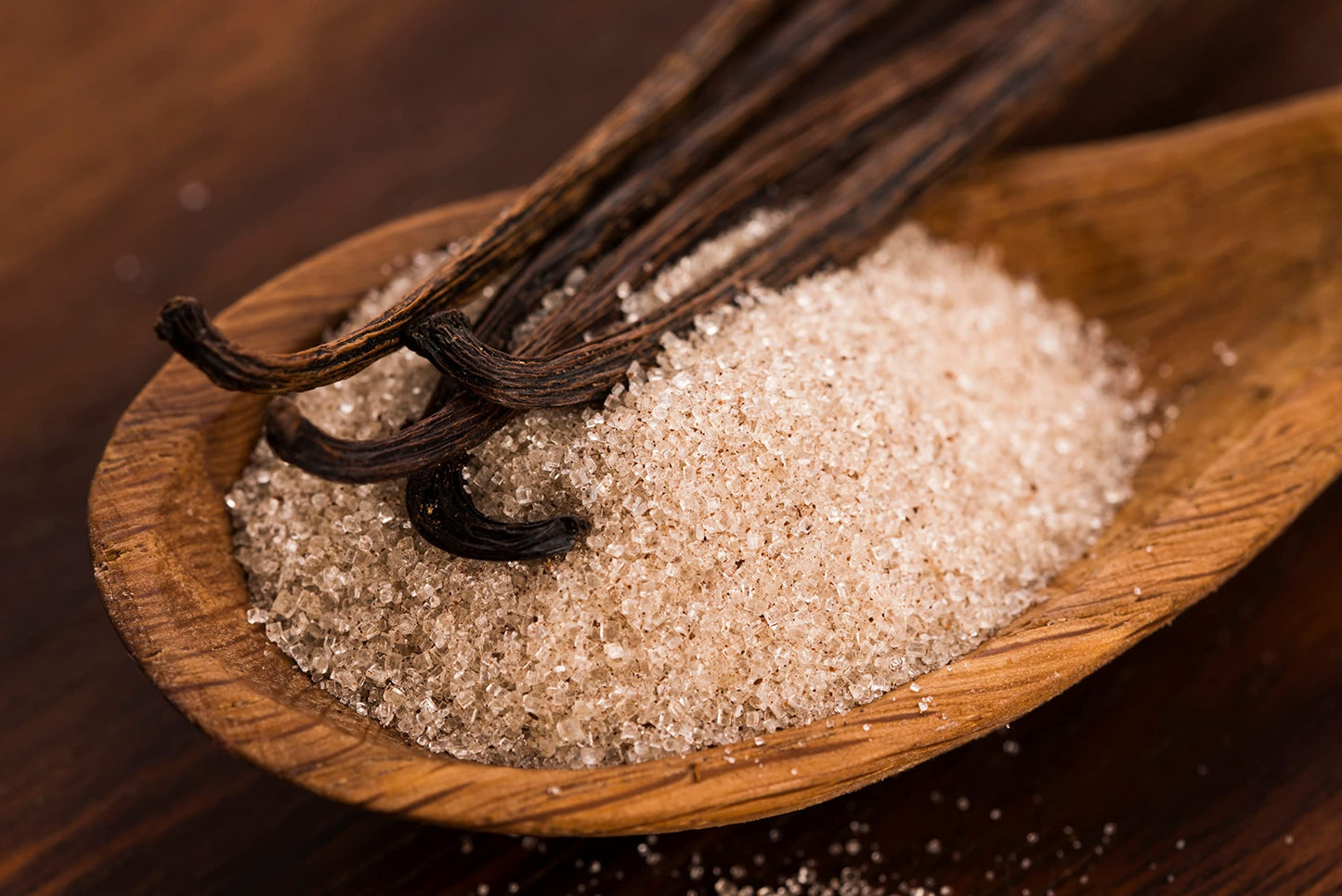 Vanilla Bean Kings Pure Vanilla Bean Sugar - 12 Oz - Made with Real Madagascar Pods for Cooking & Baking