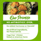 Just Bare Chicken Lightly Breaded Chicken Breast Fillets| Fully Cooked | 16 G Protein | Frozen | 1.5 LB