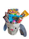 Easter Gift Basket for Kids, 14 Nickelodeon Candy Filled Eggs, Bunny Basket Panier, Chocolate Candy, Fun Easter Gift for Boys an