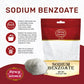 Spicy World Sodium Benzoate 8 Oz - 99% Usp/Fcc Grade, Additive And Preservative