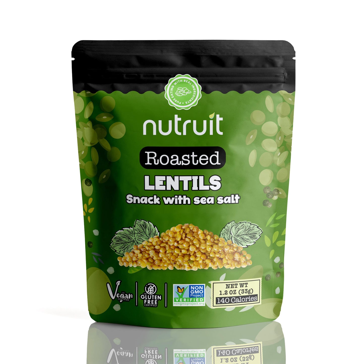 Nutruit Gourmet Snack Box - 20 Vegan Snacks, Gluten-Free, No Sugar Added, 1.1oz Packs, White