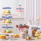 Gyufise 24Pcs Glitter Patriotic One Cupcake Toppers 4Th Of July Patriotic 1St Birthday Cake Decorations For 4Th Of July 1St Birt
