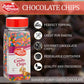 Rainbow Candy Coated Chocolate Chips - Dairy Free, Kosher - 10 oz. - Bakers Choice