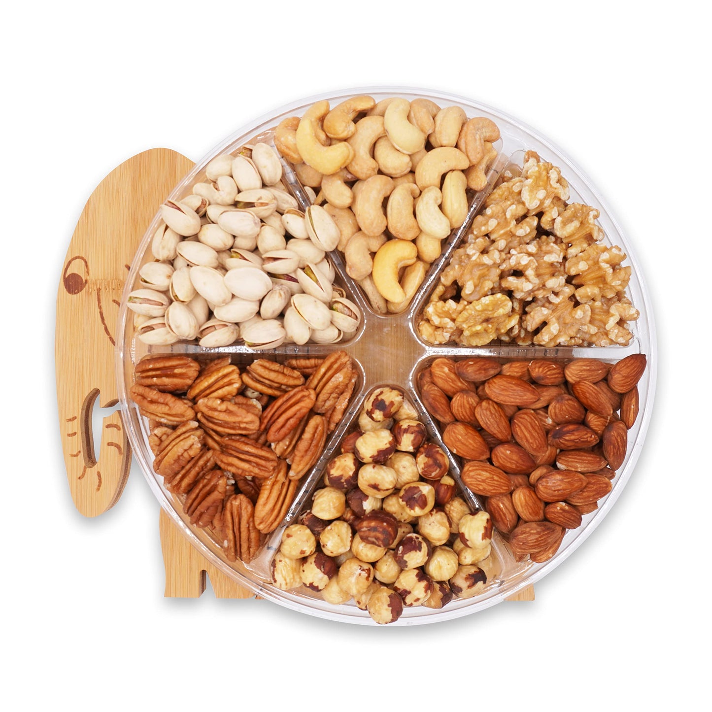 Secret Gardens Fruit And Nuts Gourmet Gift Baskets Turns Into Basket Healthy | Fresh Gift For Valentines Day Birthday - Fathers