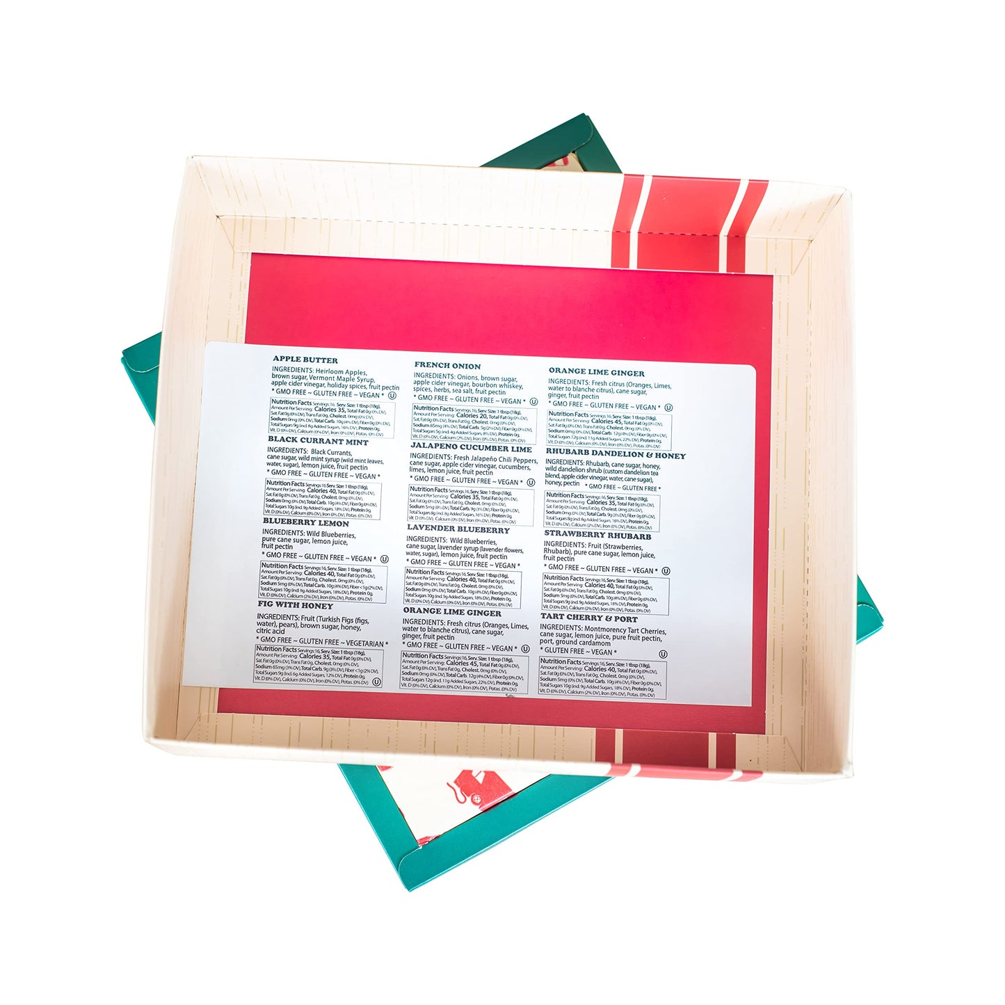 Costume Agent Jelly of the Month Gift Set - Assorted Jam Flavors, 12 Pack, Small Size