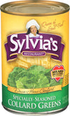 Sylvias Specially-Seasoned Collard Greens, 14.5 Ounce Cans (Pack of 12)