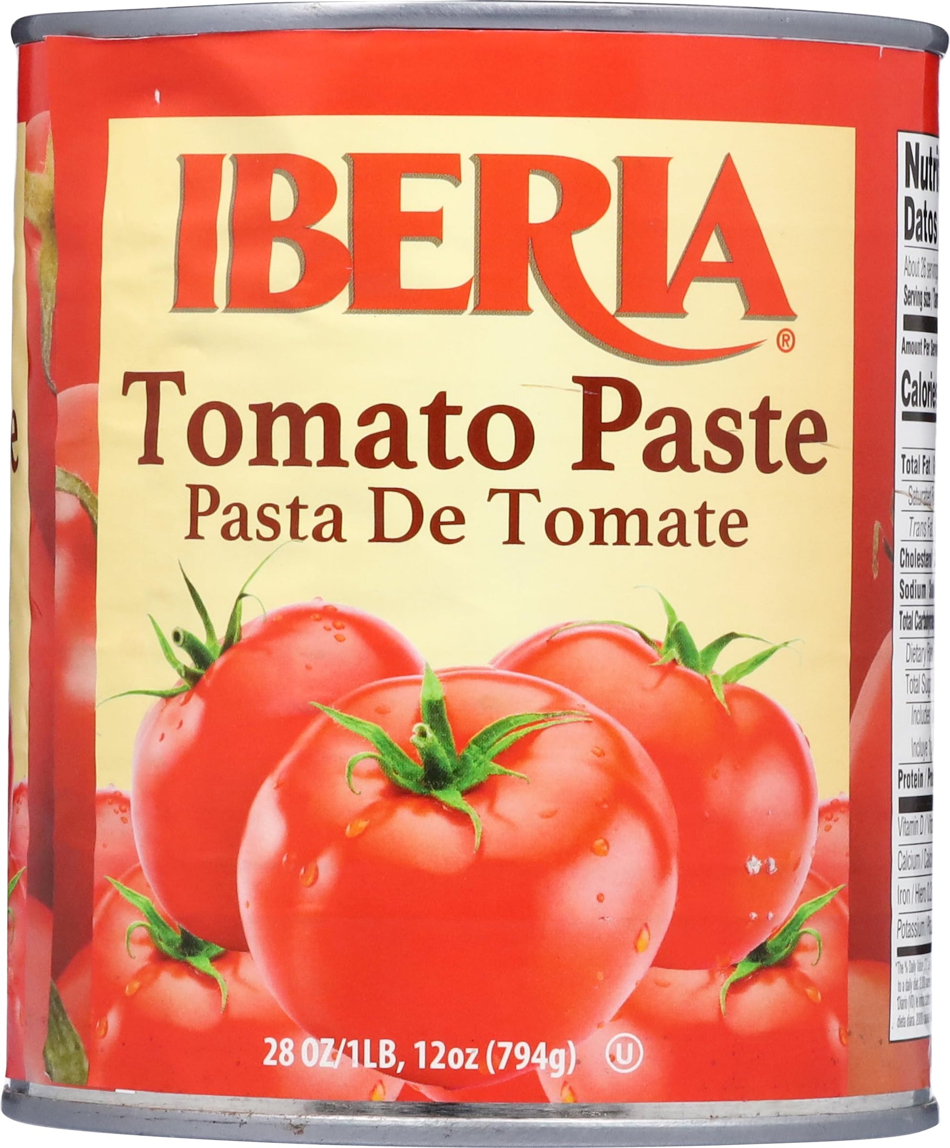 Iberia Tomato Paste, 28 oz