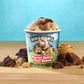 Ben & Jerrys Peanut Butter Half Baked Chocolate & Peanut Butter Ice Cream Pint Non-GMO 16 oz