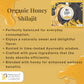 Paramount Organic Honey with Shilajit - Pure & Natural Jelly, Honey Bee Pollen (Large Pack of 30 Sachets 10Gram Each)
