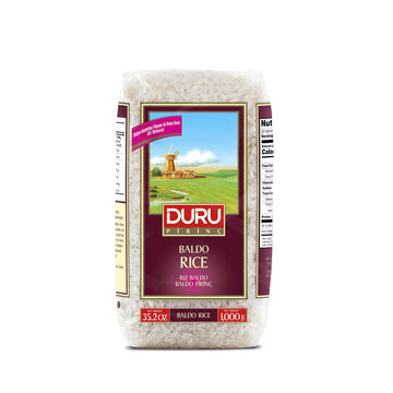 Duru Baldo Rice, 1000 g, 100% Natural and Certificated, Non-GMO, Great for Vegan Recipes, Gluten Free