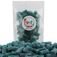 Firstchoicecandy Sour Licorice Twist Bites, Twisteroos Pectin Filled Sour Bites (4.4 Pound, Blue-Raspberry)