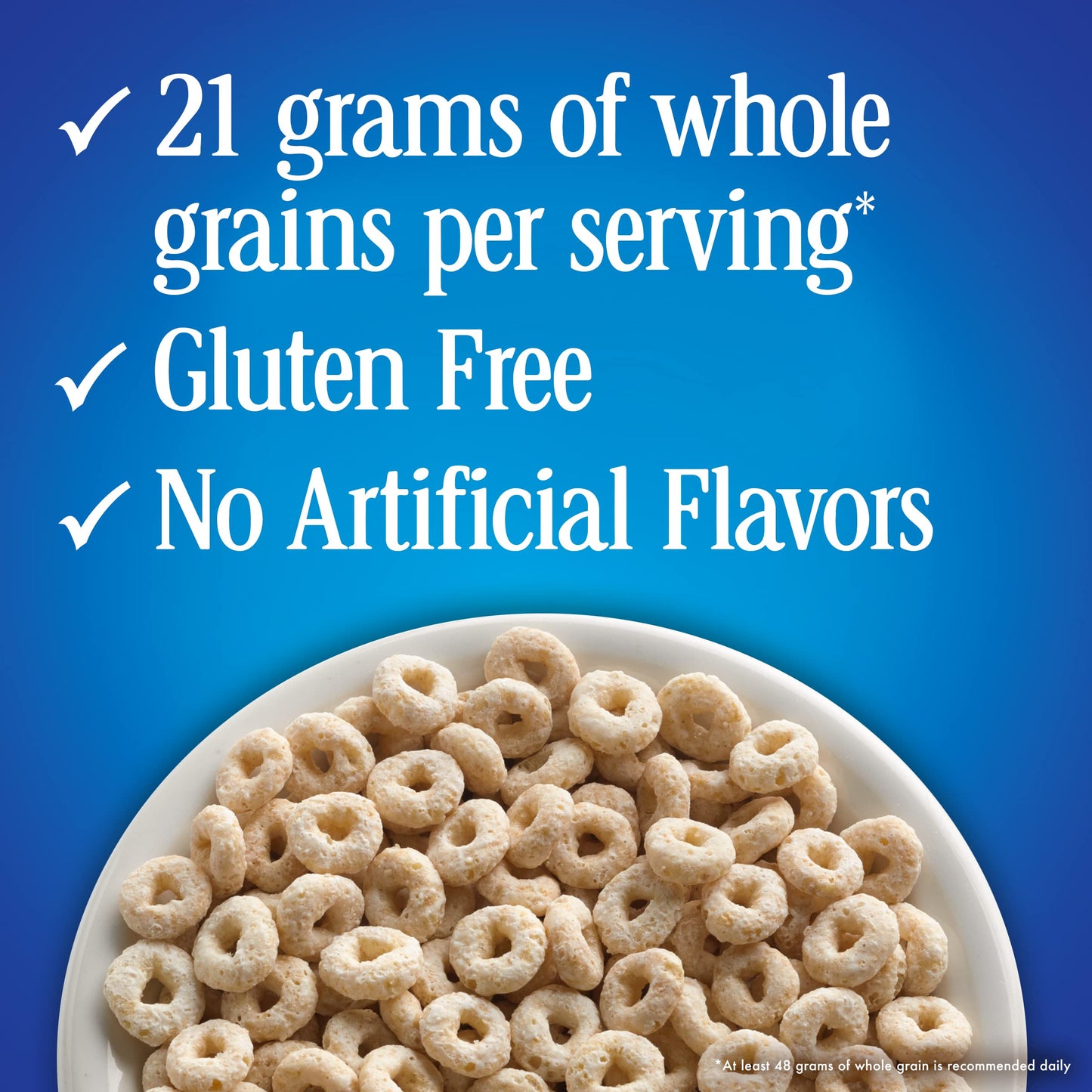 Frosted Cheerios Cereal, Limited Edition Happy Heart Shapes, Heart Healthy Cereal With Whole Grain Oats, Large Size, 13.5 Oz