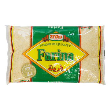 Ziyad Farina, Wheat Cereal, High In Fiber, No Cholesterol, No Salt 32Oz