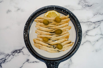 Carmen & Lola Marinated White Anchovies, Vinegar-Cured, 5.29 oz (150g)