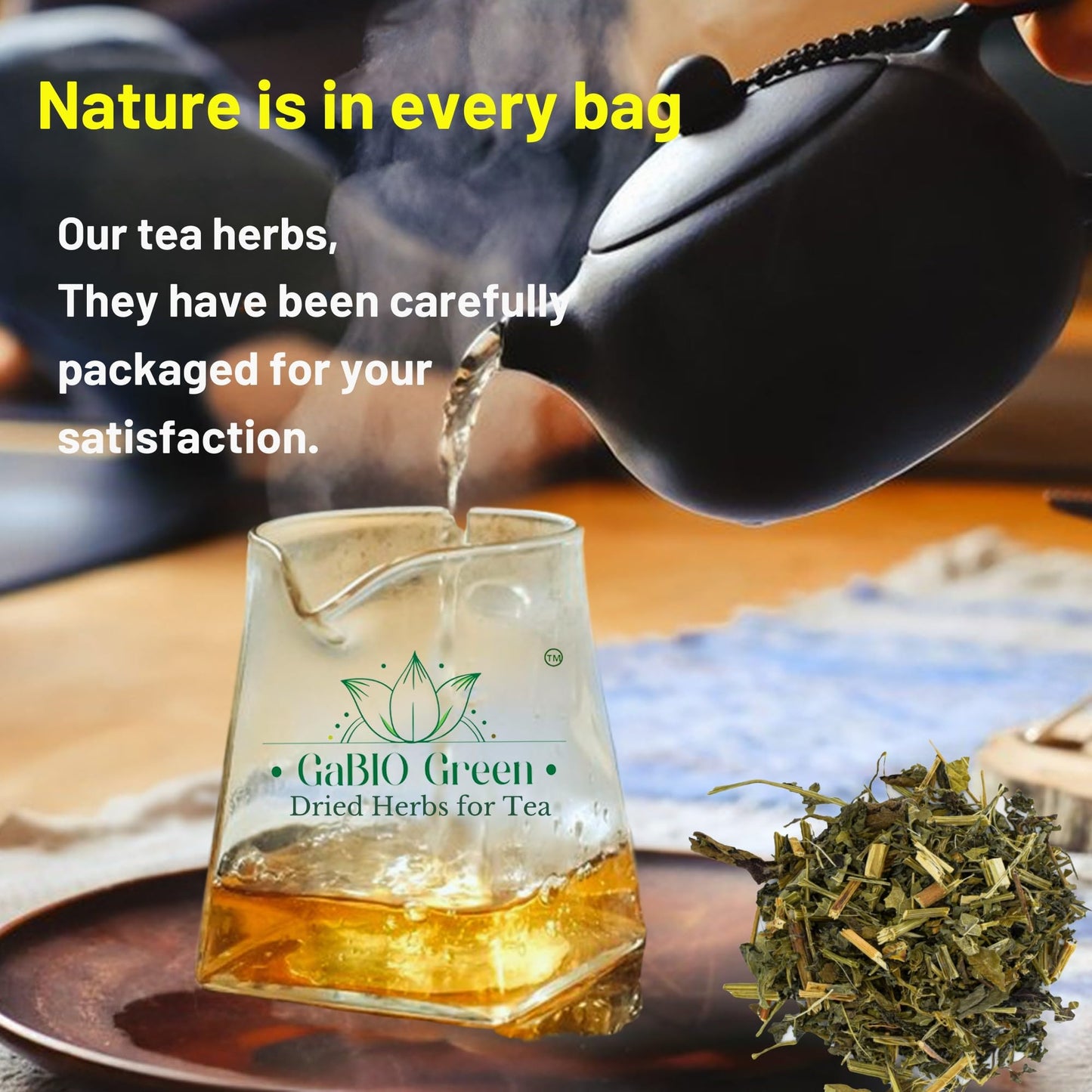 Gabio Green-Te Hojas De Nispero, 8 Oz / 1/2 Pound,Nispero Leaves, 100% Natural, Eriobotrya Japonica (Loquat Leaves Tea) Wildcraf